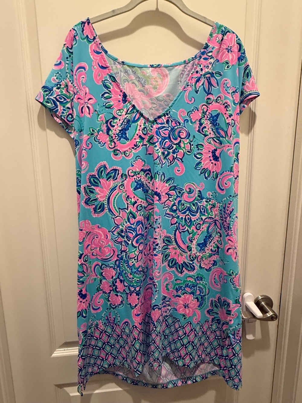 Lilly Pulitzer Short-Sleeved Dress, Size XL
